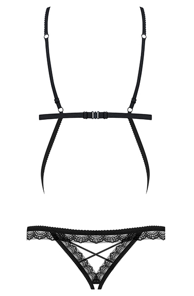 Obsessive 865-TED-1 Teddy Black - Sexy lingerie 4