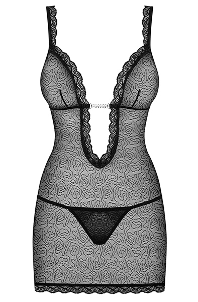 Obsessive 877-CHE-1 Negligé - Sexy Kleidung 3