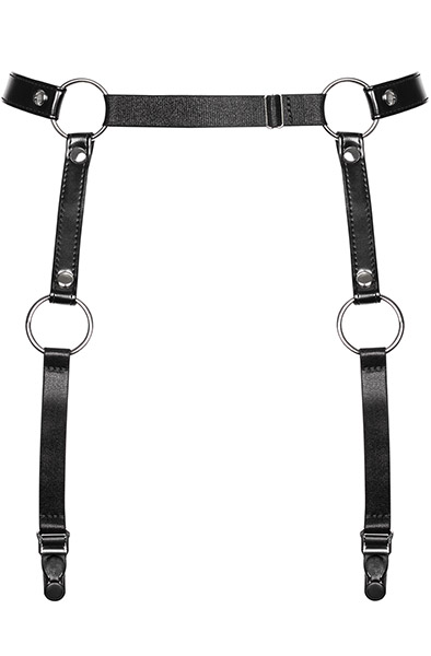 Obsessive A741 Strumpfhalter Schwarz - Harness 3