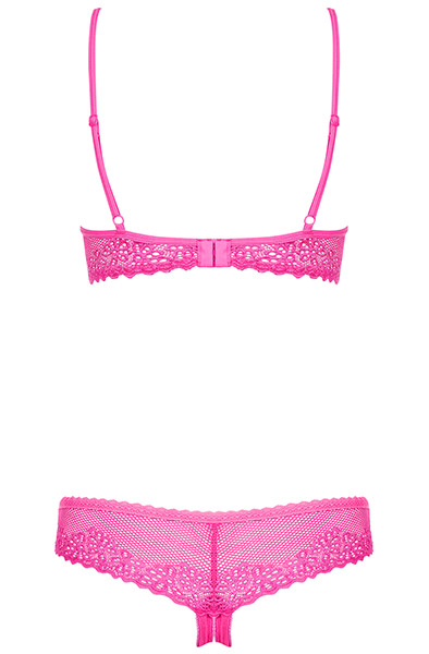 Obsessive Alabastra 2-teiliges Set in Rosa - Sexy Dessous 4