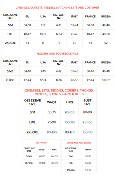 Obsessive Amor Cherris 3-pcs Set Red - Bra & Bra Set 5