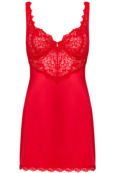 Obsessive Amor Cherris Chemise & String in Rot - Sexy Dessous 3