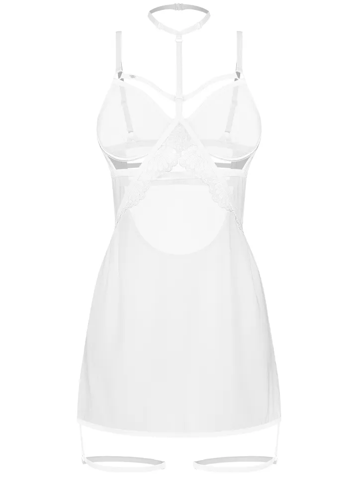 Obsessive Arrowel Chemise White - Chemise & Babydoll 3