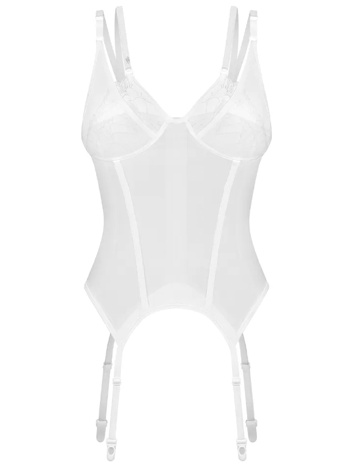 Obsessive Arrowel Corset White - Corset 5