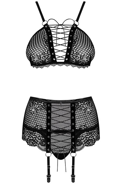 Obsessive Basitta 3-pcs Set - Sexy lingerie 3