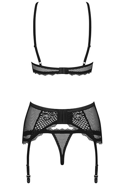 Obsessive Basitta 3-pcs Set - Sexy lingerie 4
