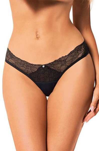 Obsessive Bella Rou Slip Schwarz - Slip 1