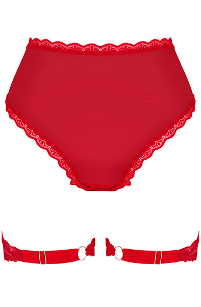Obsessive Belovya Strumpfhalter-Slip Rot - Slip 4