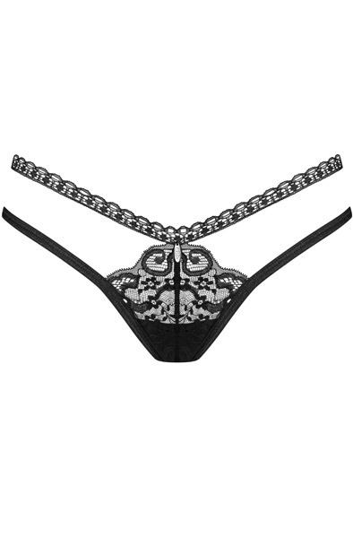 Obsessive Blomentis Thong Black - Stringtrosor 3