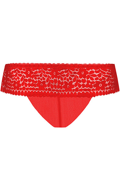 Obsessive Blossmina Höschen Rot - Spitzenhöschen 4