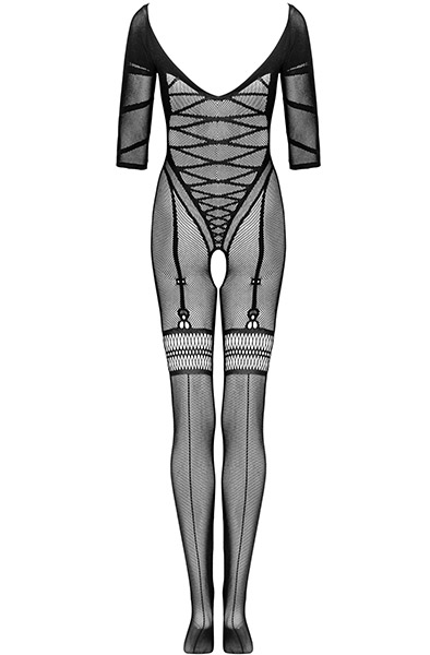 Obsessive Bodystocking G329 Schwarz - Bodystocking 4