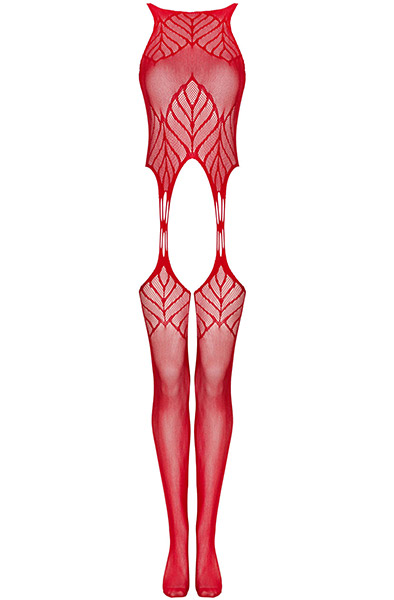 Obsessive Bodystocking N122 Rot - Bodystocking 3