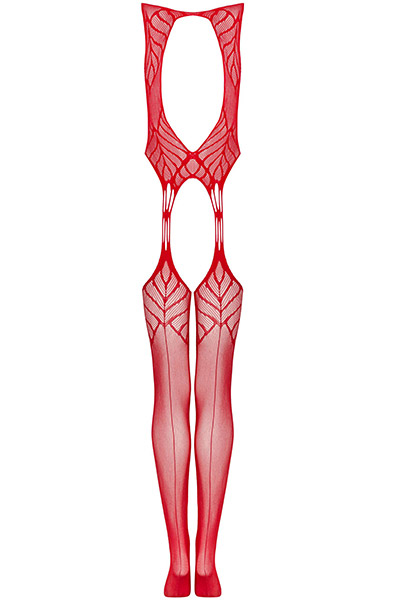 Obsessive Bodystocking N122 Rot - Bodystocking 4