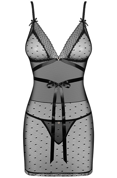 Obsessive Bowessa Negligé & String - Sexy Kleidung 3