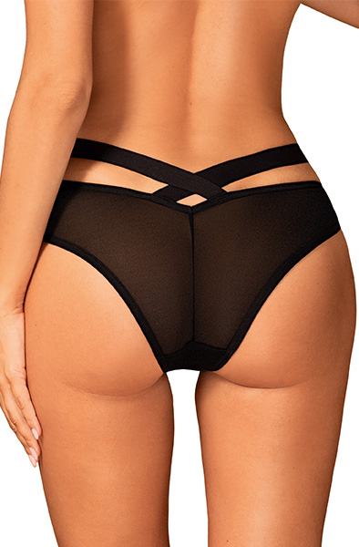 Obsessive Brasica Slip Schwarz - Tanga 2