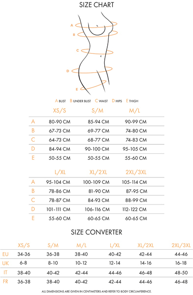 Obsessive Chic Amoria 2-pcs Set - Bra & Bra Set 5