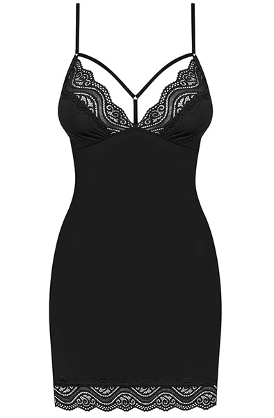 Obsessive Diyosa Negligé Schwarz - Sexy Dessous 3