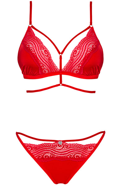 Obsessive Diyosa Set 2-teilig Rot - Sexy Dessous 3