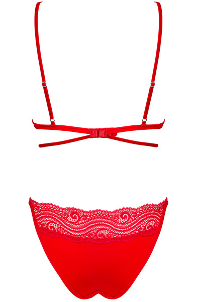 Obsessive Diyosa Set 2-teilig Rot - Sexy Dessous 4