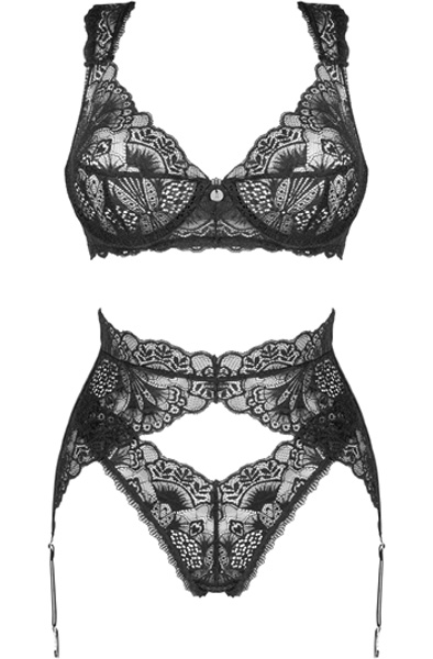 Obsessive Donna Dream 3-pcs Set - Sexy lingerie 3
