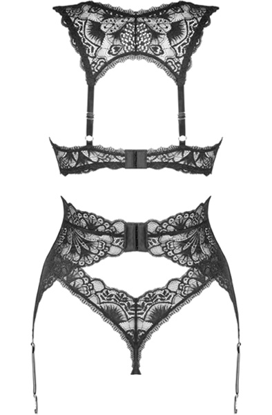 Obsessive Donna Dream 3-pcs Set - Sexy lingerie 4