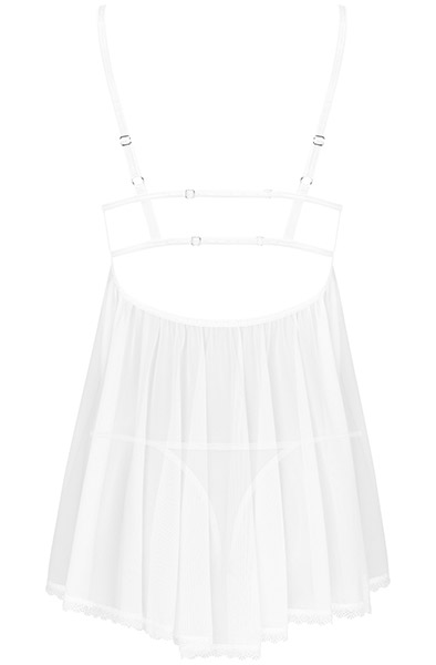 Obsessive Himmlisches Babydoll & String - Babydoll-Dessous 4