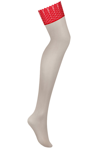 Obsessive Ingridia Stockings Red - Stockings 3