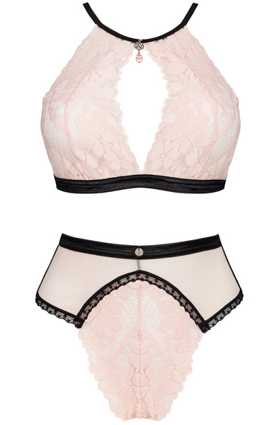 Obsessive Lilines 2-pcs Set - Bra & Bra Set 4