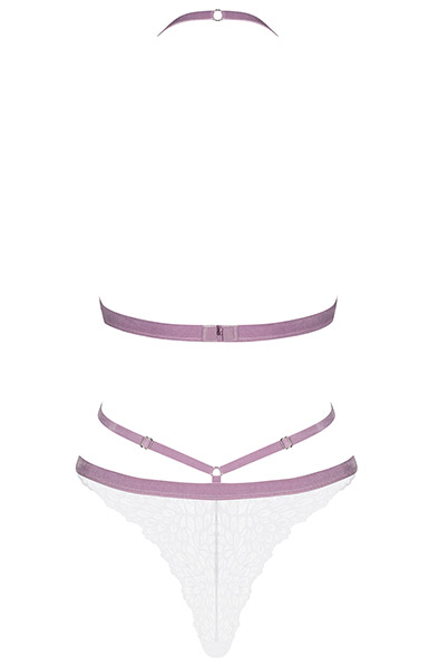 Obsessive Lilyanne Teddy in Weiß - Teddy 4