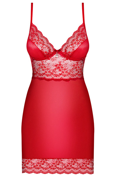 Obsessive Lovica Chemise & Thong - Sexy clothing 3