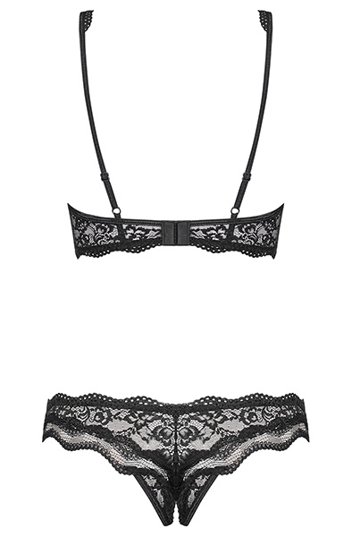 Obsessive Luvae Cupless Set - Sexy lingerie 5