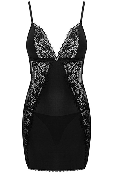 Obsessive Maderris Negligé & String - Chemise & Babydoll 3