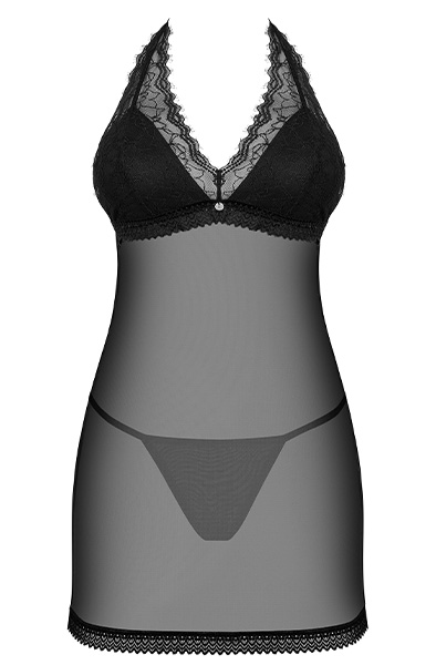 Obsessive Medilla Negligé & String - Chemise & Babydoll 3