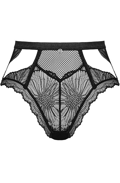 Obsessive Mibelia Panties Schwarz - Spitzenhöschen 3