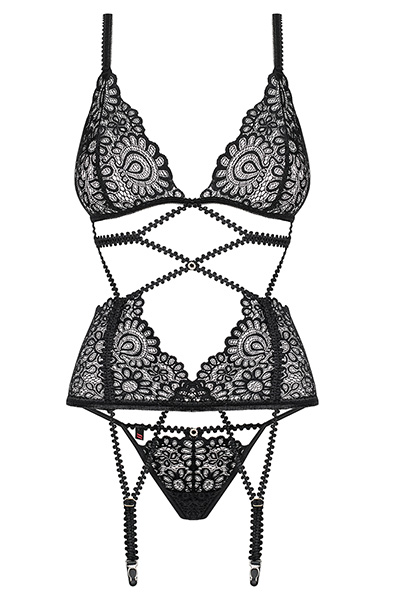 Obsessive Mixty Corset & Thong - Sexy lingerie 3