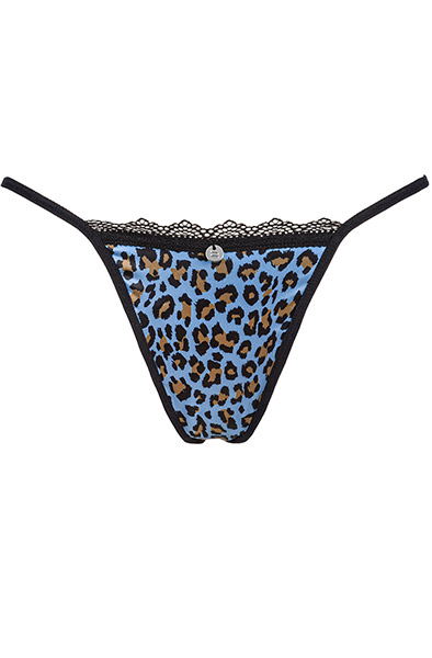 Obsessive Nadines String in Blau - Slip 3