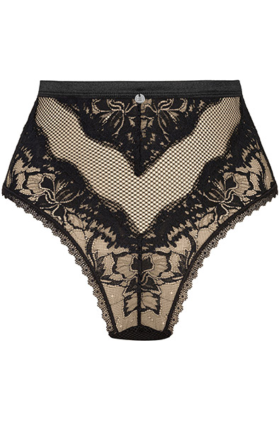 Obsessive Olvidia Panties Schwarz - Spitzenhöschen 3