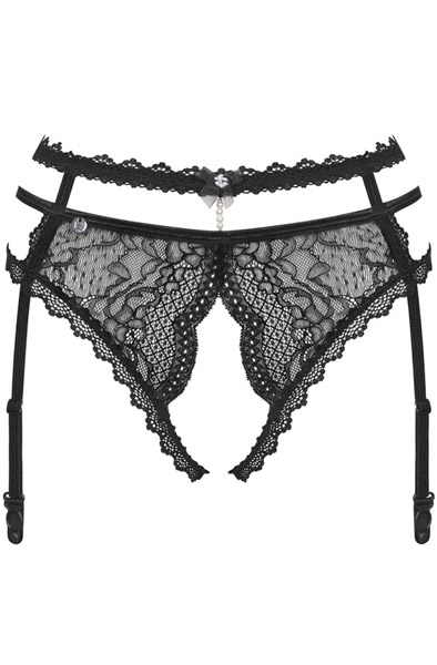Obsessive Pearlove Strumpfhalter Schwarz - Strumpfhalter 3