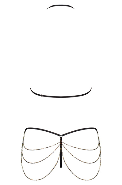 Obsessive Redella 2-pcs Set Black - Sexy lingerie 4