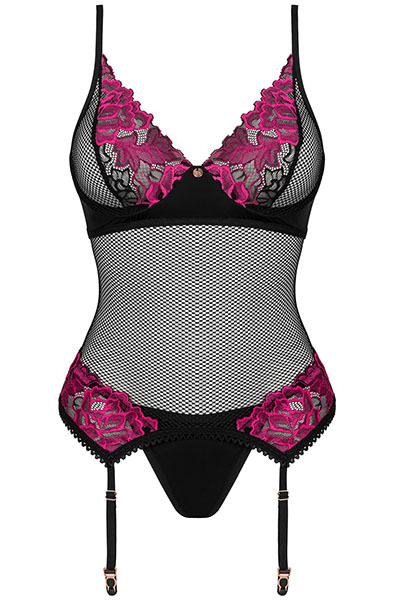 Obsessive Rosenty Korsett & String - Korsett & String 3