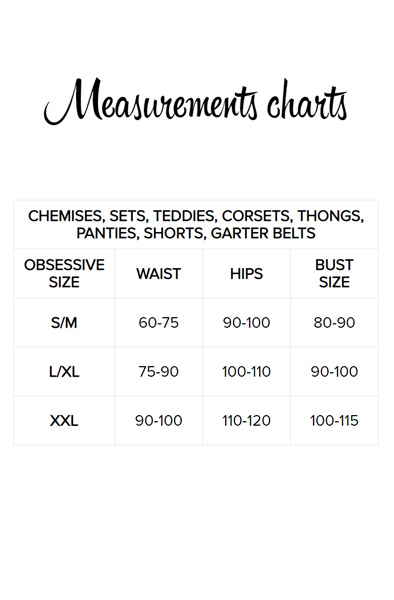 Obsessive Rossita Set 3-pcs - Sexy lingerie 5