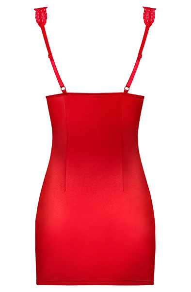Obsessive Secred Chemise & Thong Red - Sexy lingerie 4