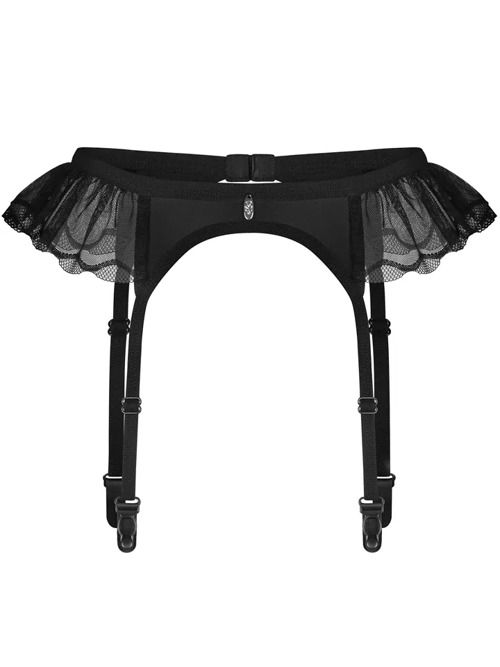 Obsessive Stelisa Garter Belt Black - Garter belt holder 4