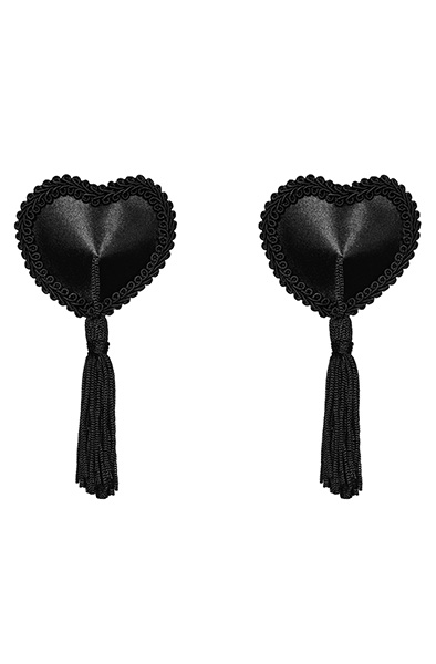 Obsessive Tassel Nipple Covers Black - Brustwarzenkappen 2