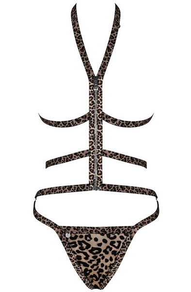 Obsessive Tigrita 2-pcs Set Brown - Sexy lingerie 3