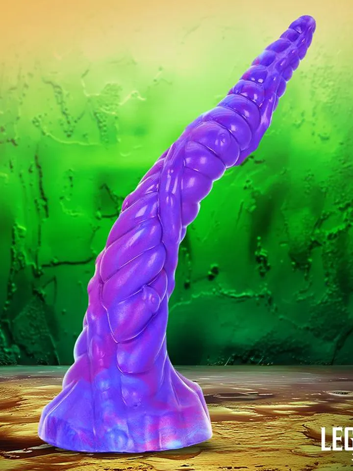 Octogore Unicorn Liquid Silicone Dildo 28 cm - Dragon dildo 2 [full]