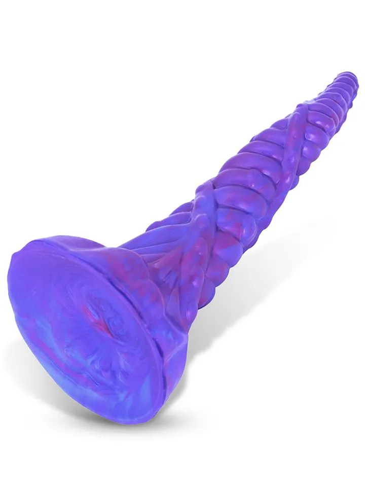 Octogore Unicorn Liquid Silicone Dildo 28 cm - Dragon dildo 4