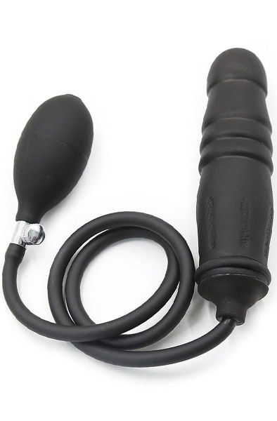 Ohmama Fetish Inflated Dildo 15,5 cm - Aufblasbarer Analplug 1