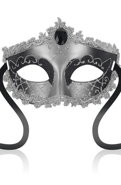 Ohmama Masks Black Diamond Eyemask Grey - Maske 1