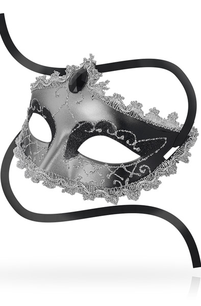 Ohmama Masks Black Diamond Eyemask Grey - Maske 2